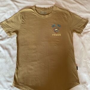 Dikotomy Tan Graphic T-Shirt size M